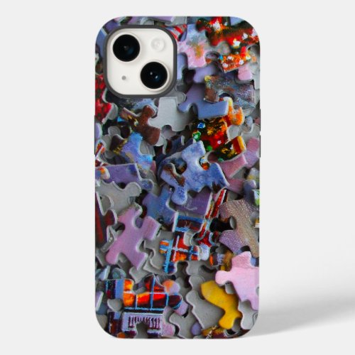 Jigsaw Puzzle Pieces Case_Mate iPhone 14 Case