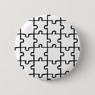 Jigsaw Puzzle Pinback Button