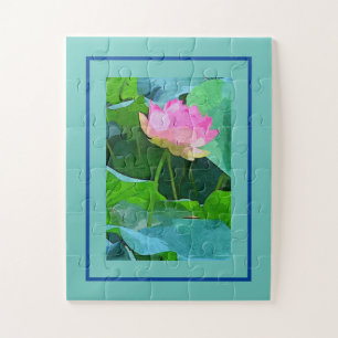 Jigsaw Puzzle Pink Lotus