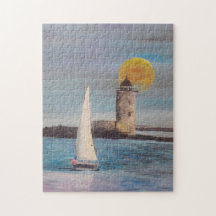 Jigsaw Puzzle Sailing Boat by JP Denyer