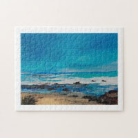 Jigsaw Puzzle Seascape by JP Denyer