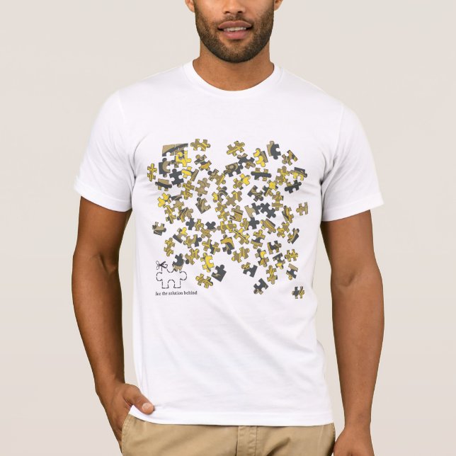 Jigsaw Puzzle T-Shirt (Front)