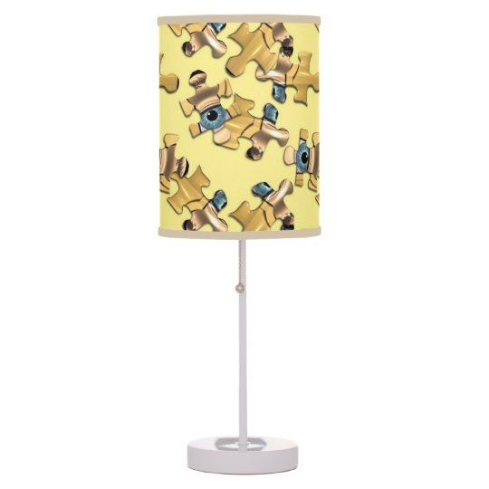 Jigsaw Puzzle Table Lamp
