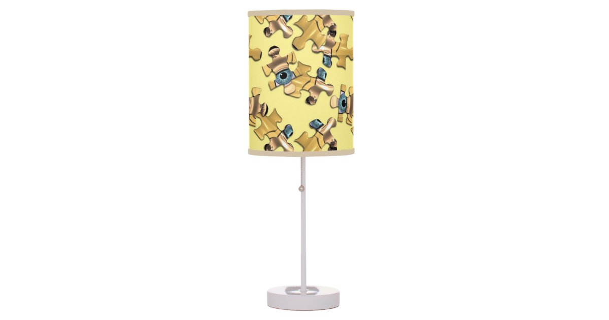 Jigsaw Puzzle Table Lamp Zazzle