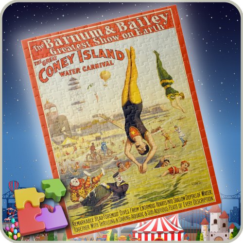 JIGSAW PUZZLE _Vintage Barnum  Bailey Poster