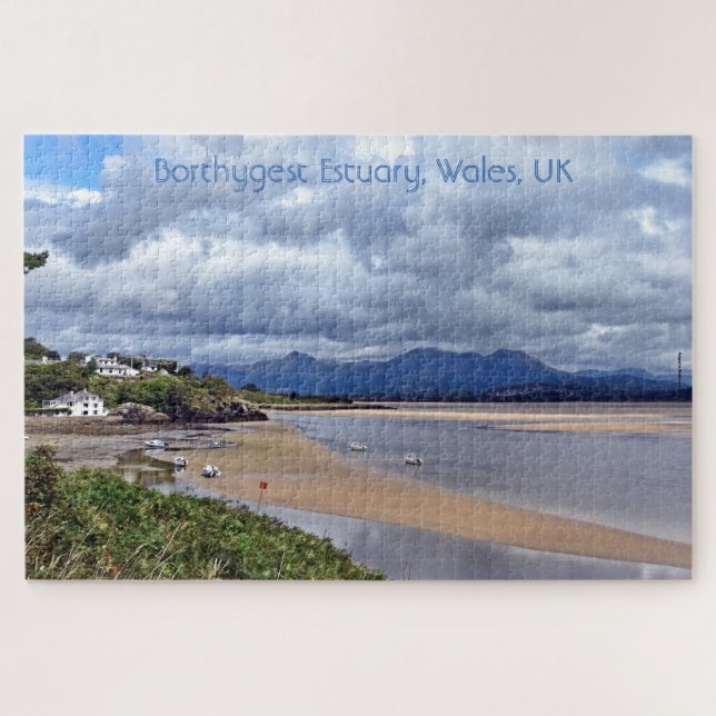 Jigsaw Travel Wales Estuary Landscape Puzzle (Horizontal)