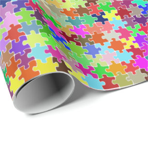Jigsaw Wrapping Paper
