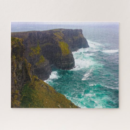 Jigsaws Cliffs of Moher Ireland. Jigsaw Puzzle