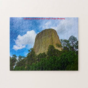 Jigsaws Devils Tower Wyoming USA. Jigsaw Puzzle