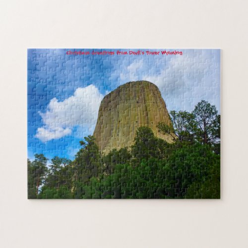 Jigsaws Devils Tower Wyoming USA Jigsaw Puzzle