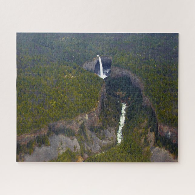 Jigsaws Helmcken Falls Murtle River. Jigsaw Puzzle (Horizontal)