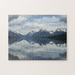Jigsaws Lake McDonald Montana. Jigsaw Puzzle