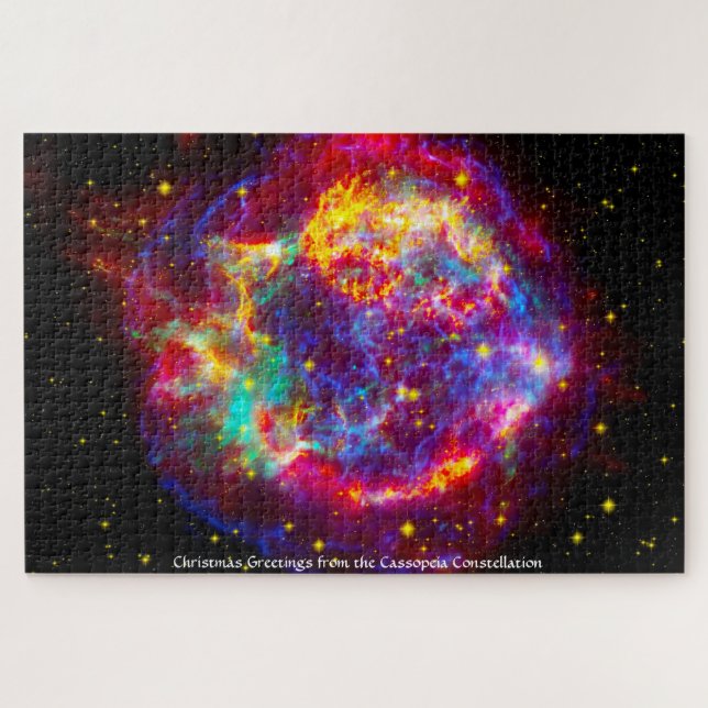 Jigsaws of the Cassopeia Constellation. Jigsaw Puz Puzzle (Horizontal)