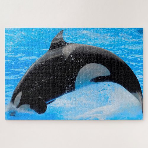 Jigsaws Orcas or Killer Whales Jigsaw Puzzle