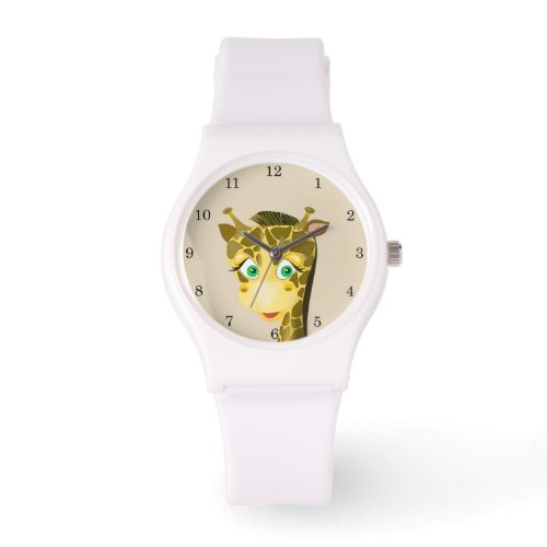 Jiji 1 _ Womens Sporty White Silicon Watch