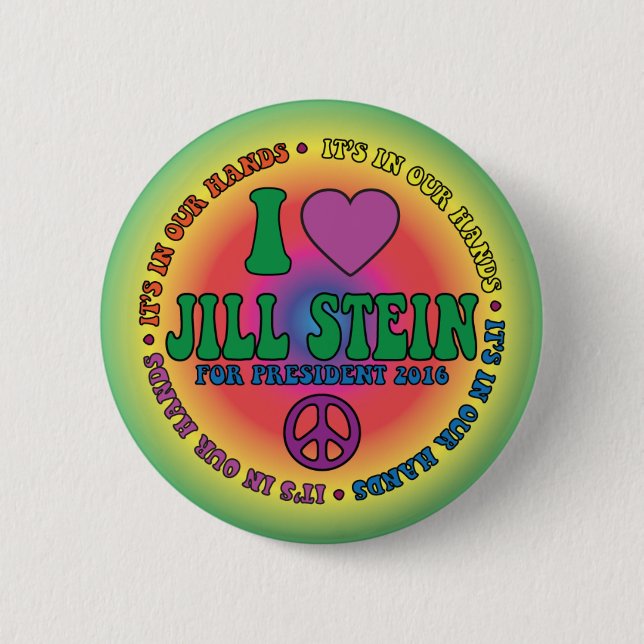 Jill2016 Pinback Button (Front)