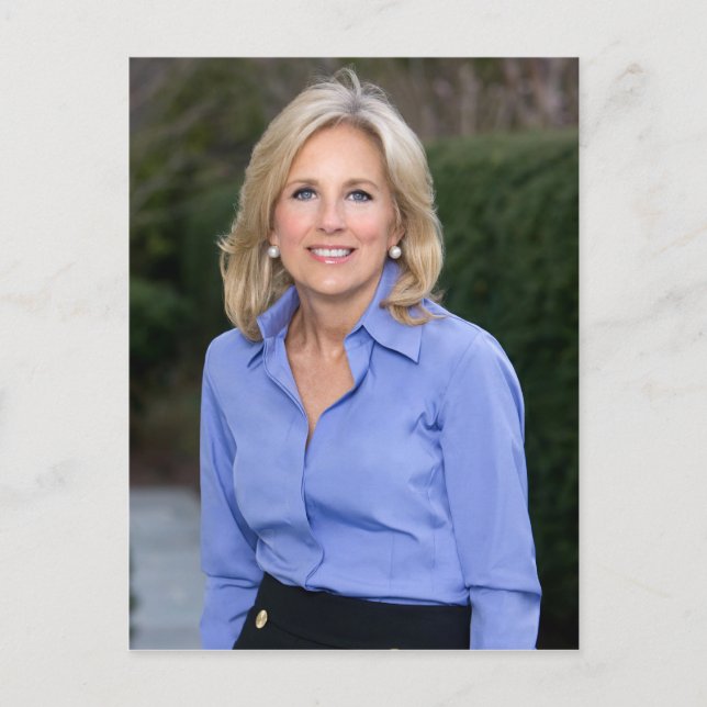 Jill Biden Post Card (Front)