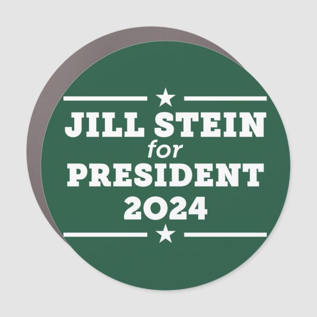 Jill Stein 2024 Car Magnet (Front)