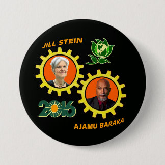 Jill Stein / Ajamu Baraka Button