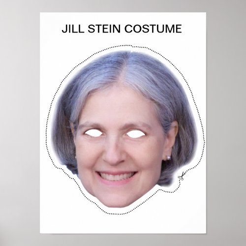 Jill Stein Costume Poster