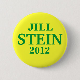 Jill STEIN FOR PRESIDENT 2012 Button