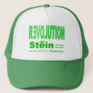 Jill Stein for President 2012 Green Party Trucker Hat