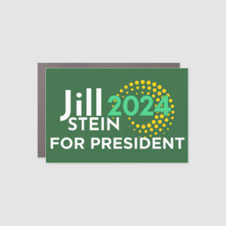 Jill Stein For President 2024 Bumper Car Magnet
