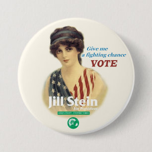 Jill Stein for President Pinback Button