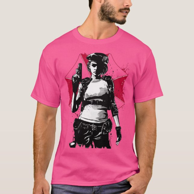 Jill Valentine funny T-Shirt (Front)