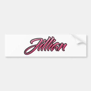 Jillian faded pink Aufkleber Sticker