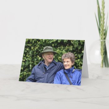Jim & Betsy Card by Fisher_Family at Zazzle