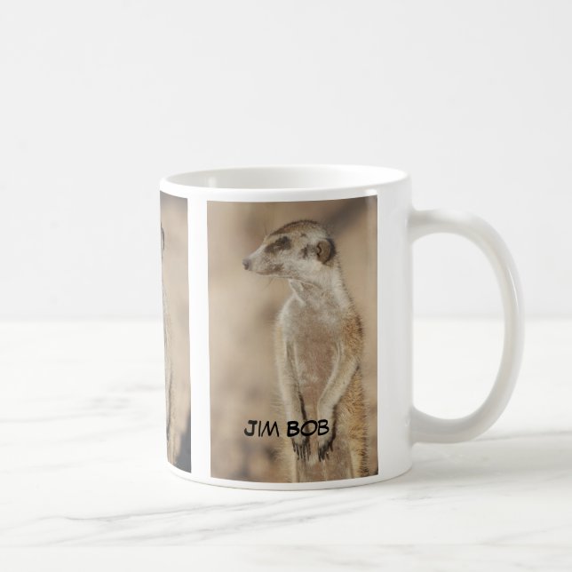 Jim Bob Meerkat Mug (Right)