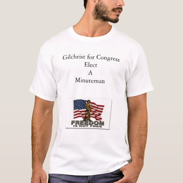 Jim Gilchrist for Congress T-Shirt (Front)