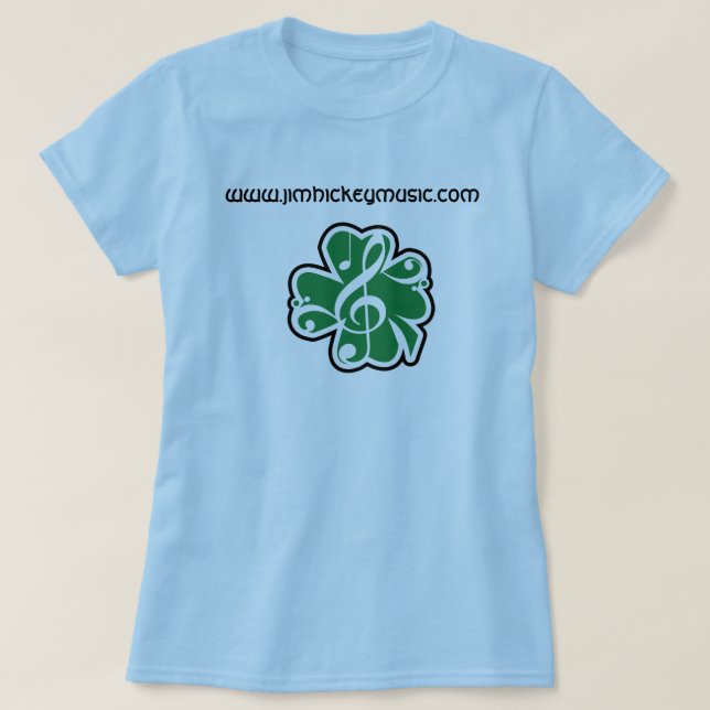 Jim Hickey Music Logo T Shirt (Design Front)
