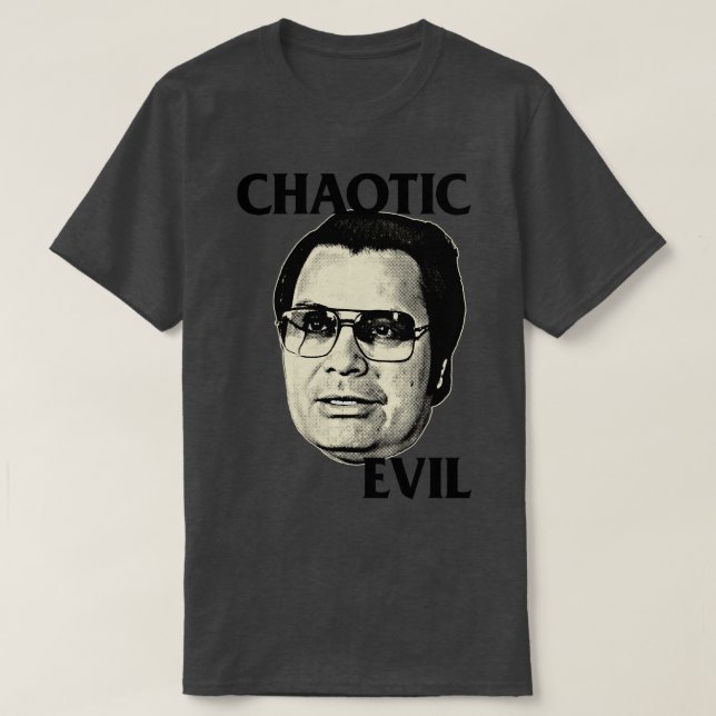 Jim Jones Chaotic Evil T-Shirt (Design Front)