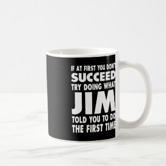 Jim Name Personalized Birthday Fun Christmas Joke Coffee Mug