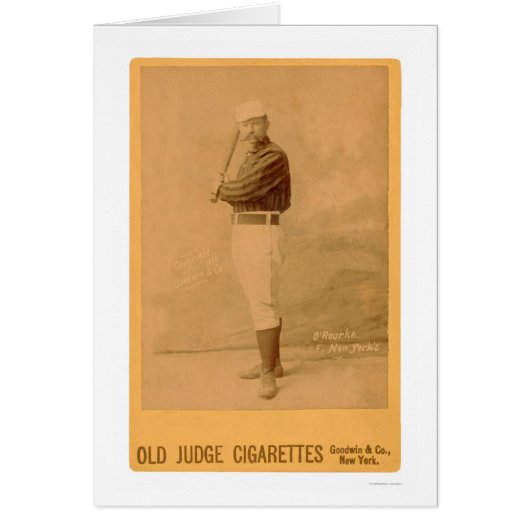 Jim O'Rourke Baseball Card 1889 (Front)