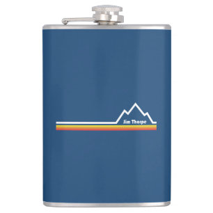 Jim Thorpe Pennsylvania Flask