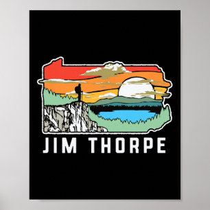 Jim Thorpe Pennsylvania Nature Outdoor Hiking  Poster