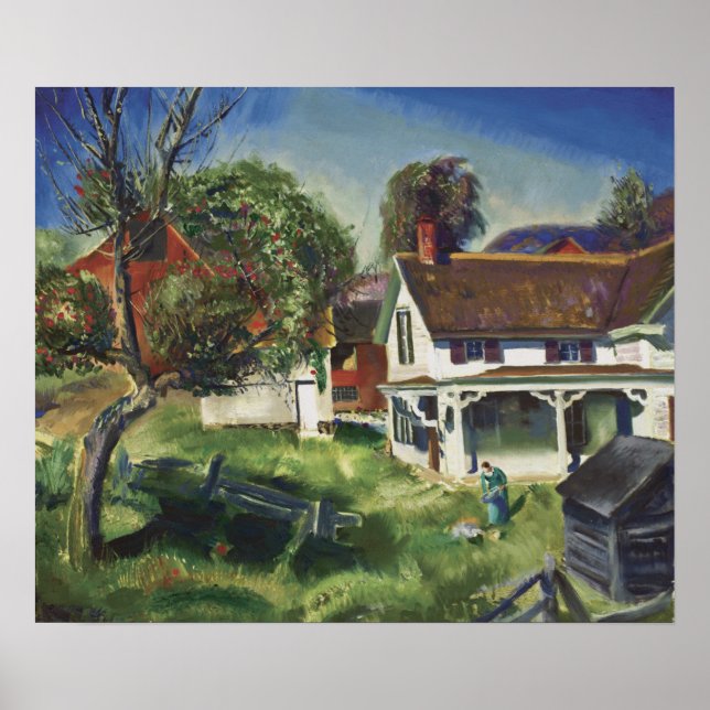 Jim Twadell’s Place by George Bellows (1924) Poster (Front)