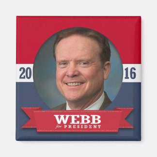 JIM WEBB 2016 MAGNET