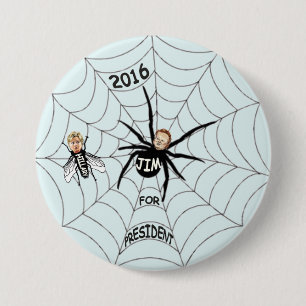 Jim Webb President in 2016 Pinback Button