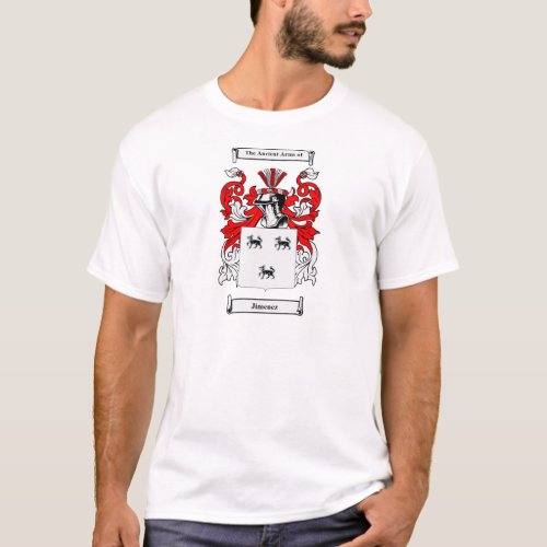 Jimenez Coat of Arms T_Shirt