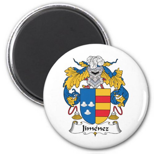 Jimenez Family Crest Magnet