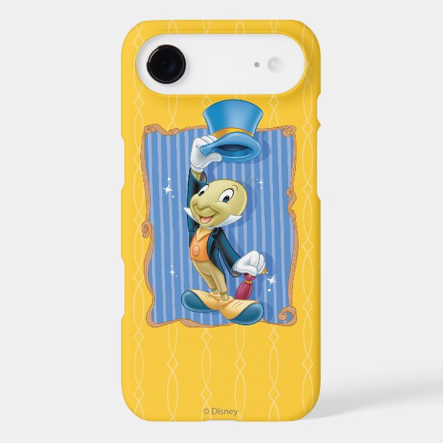Jiminy Cricket Lifting His Hat Case-Mate iPhone Case (Back)