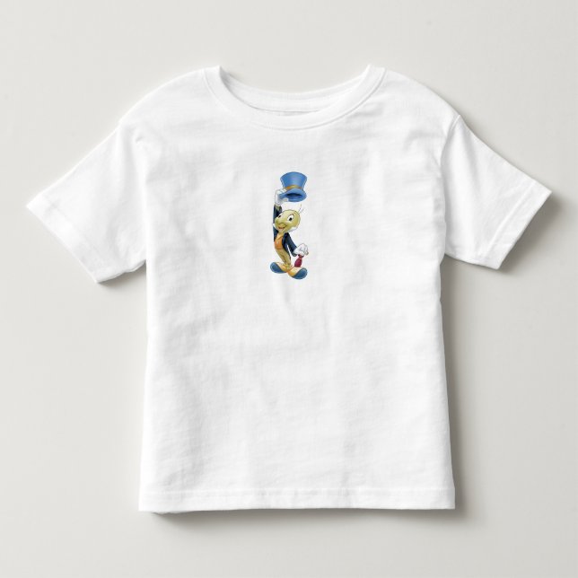 Jiminy Cricket Lifting His Hat Disney Toddler T-shirt (Front)