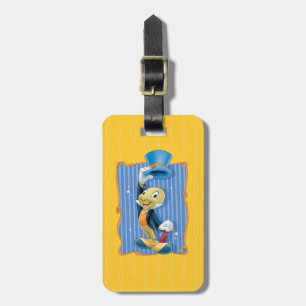 Jiminy Cricket Lifting His Hat Luggage Tag