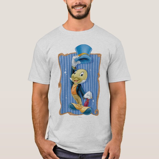 Jiminy Cricket Lifting His Hat T-Shirt (Front)