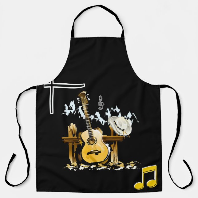 Jimmy Buffett Apron (Front)