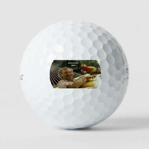 Jimmy Buffett Golf Balls